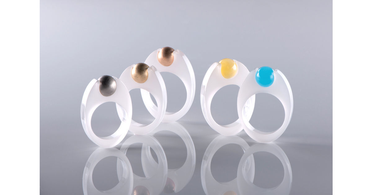 ドイツ発cliccmi ブラックパールリング ドイツ発cliccmi ブラックパールリング